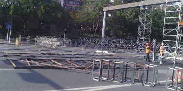 聚焦展覽營銷——辭舊迎新，畢加為深圳羅湖愛國花市搭建