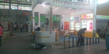 2014年昆明藥交會明日開展，畢加展覽準備好了