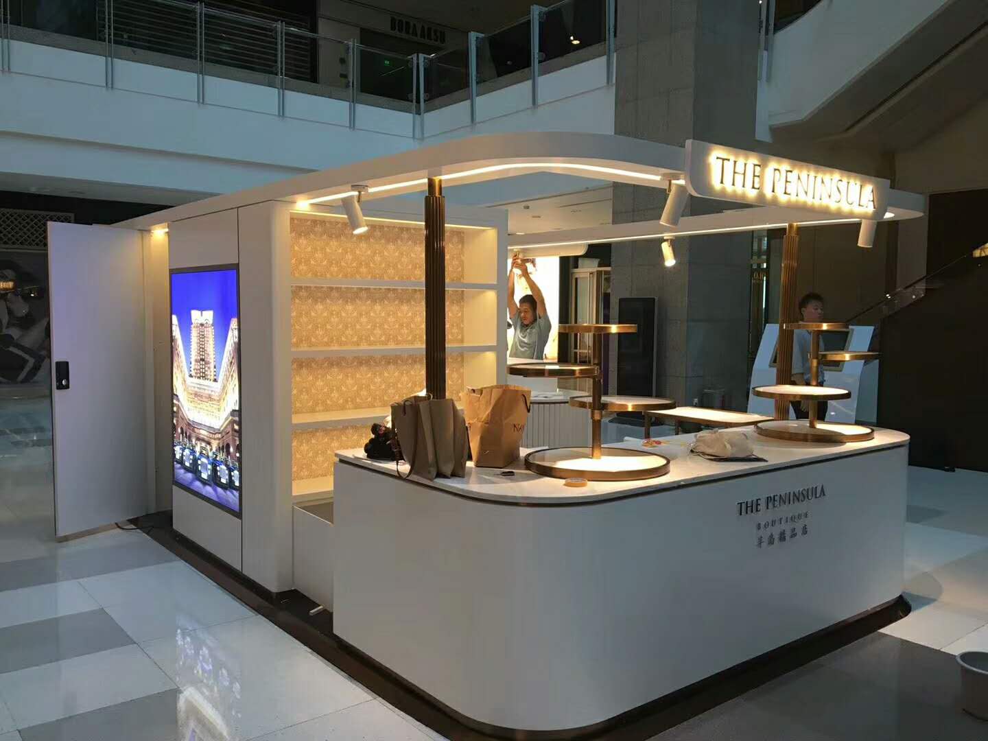 香港半島酒店——酒店商場(chǎng)專(zhuān)柜設(shè)計(jì)